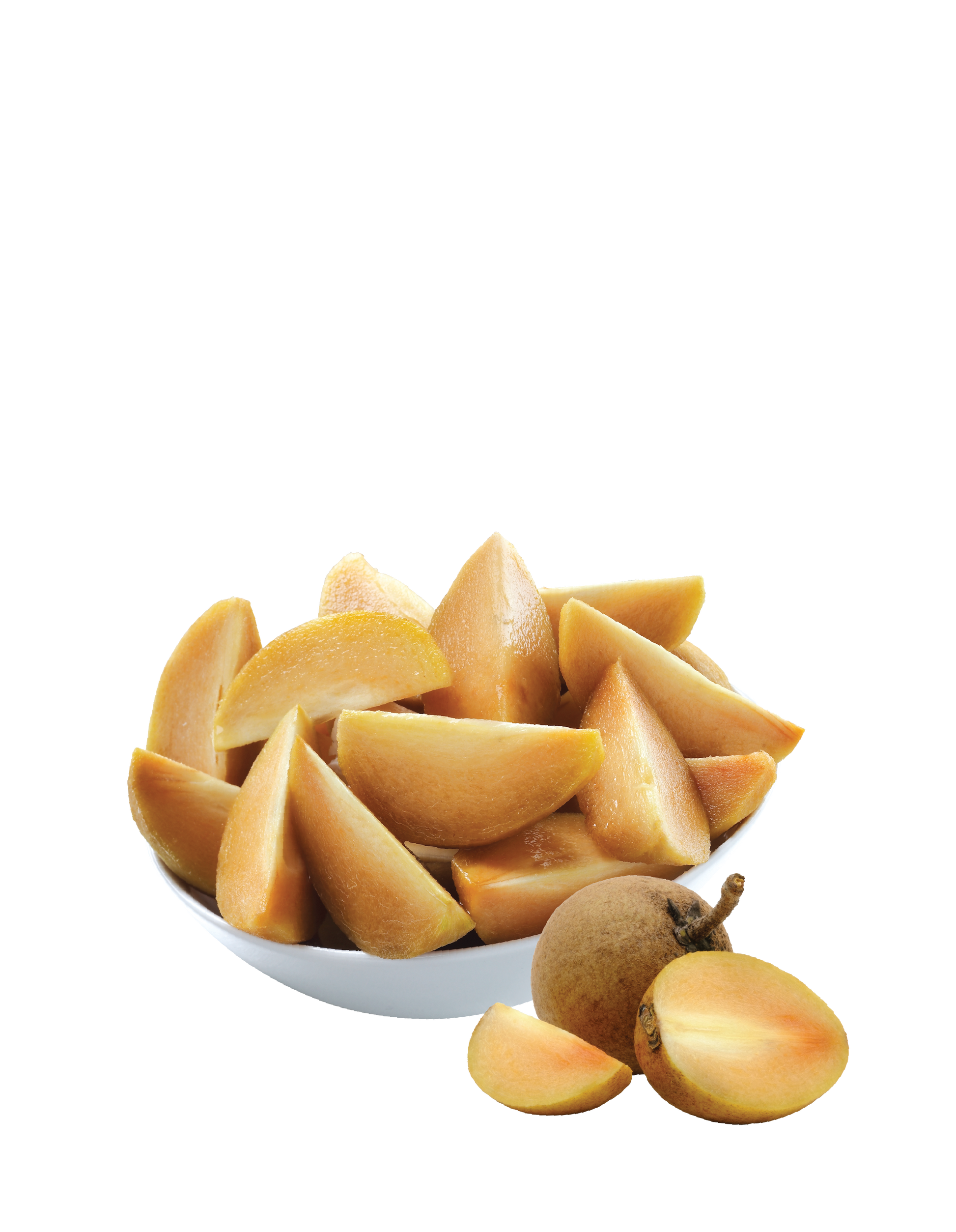 Frozen Chiku Slice