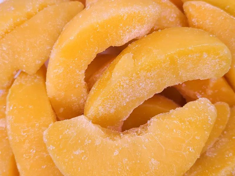 Frozen Peach Slice